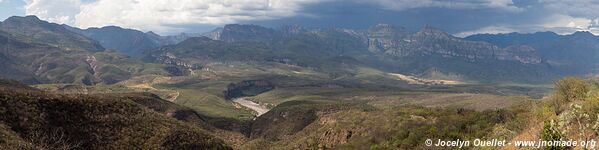 Route de Choix à Tubares - Chihuahua - Mexique