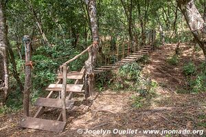 El Campamento Guerrillero Simulado - Perquin - El Salvador