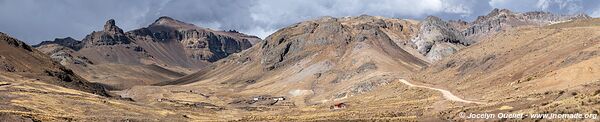 Route Lucco-Yunga-Juncal-Puno - Pérou
