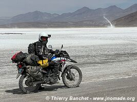 Piste Arequipa-Laguna de Salinas-Volcán Ubinas-Lucco - Pérou