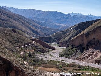 Route de Humahuaca à Iruya - Argentine