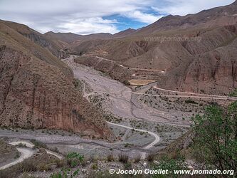 Route de Iruya à Colanzulí - Argentine