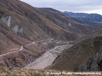 Route de Iruya à Colanzulí - Argentine